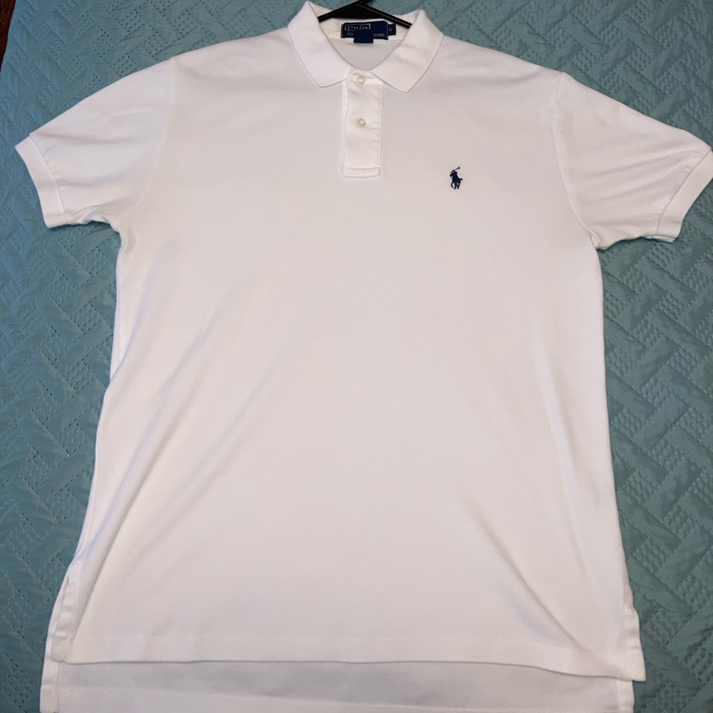 White Polo Shirt - Size: Small